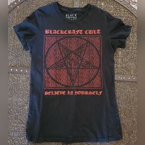 Blackcraft Cult XL Believe In Yourself Pentagram T-shirt